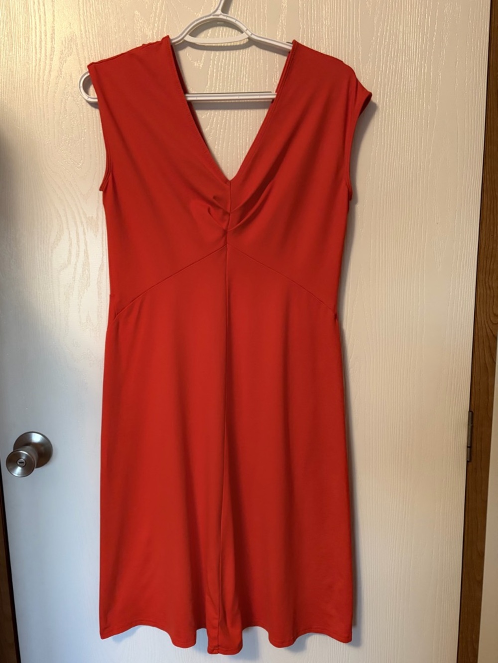 Patagonia Bandha Red Orange Stretch Outdoors Dress Size Medium